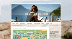 Desktop Screenshot of gofurthertravel.com
